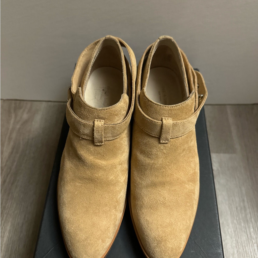 Rag & Bone Harley Belted Suede Bootie